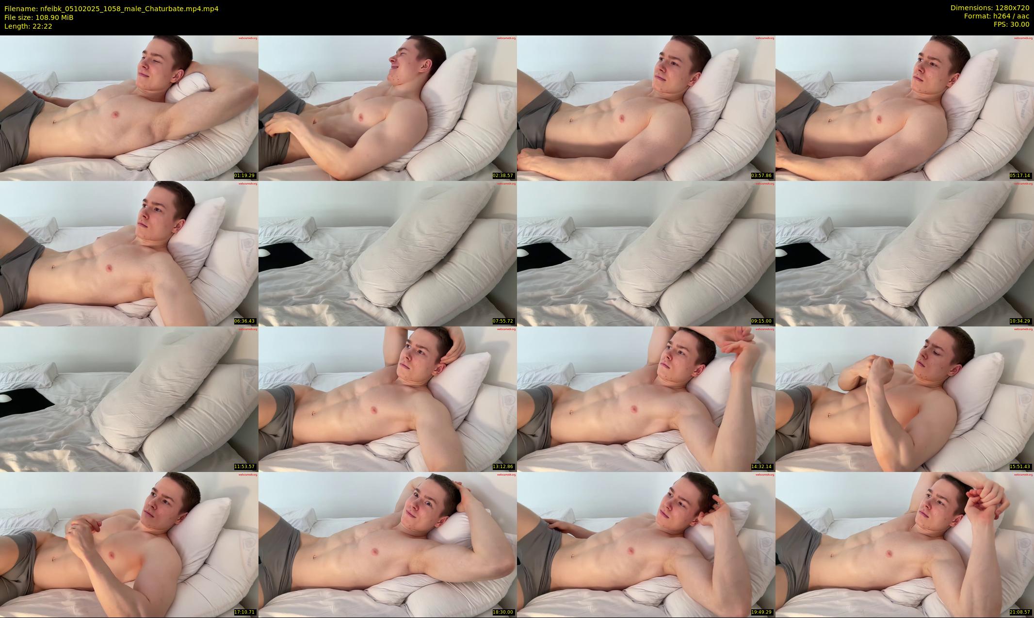 nfeibk — 23 minute Chaturbate male cam show recording, 720p, Oct 5, 2025