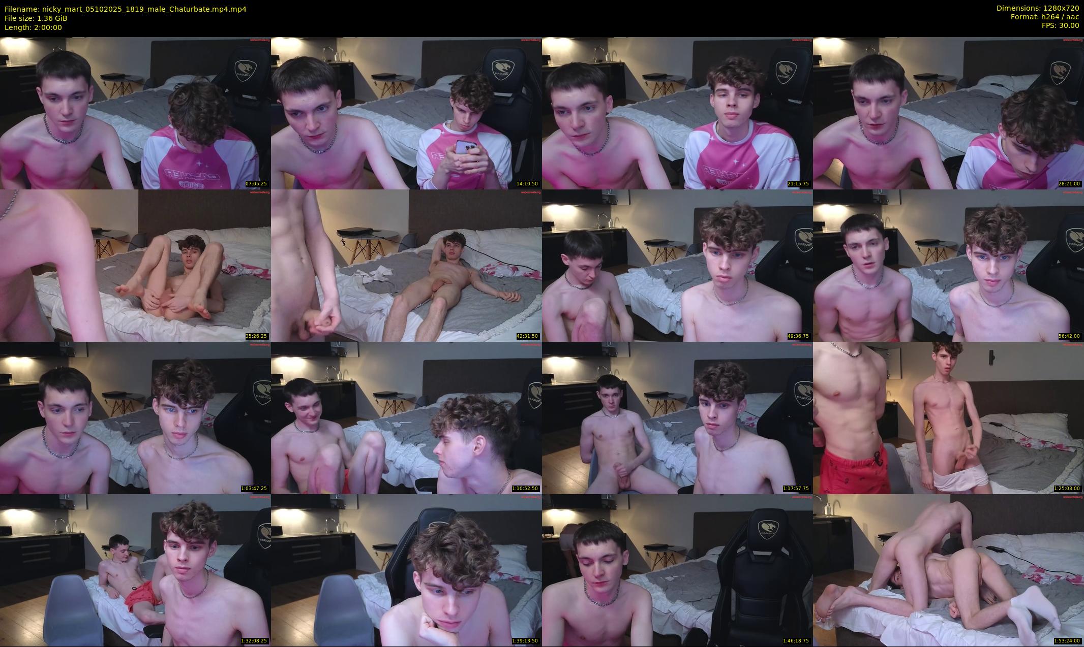 nicky_mart — 120 minute Chaturbate male cam show recording, 720p, Oct 5, 2025