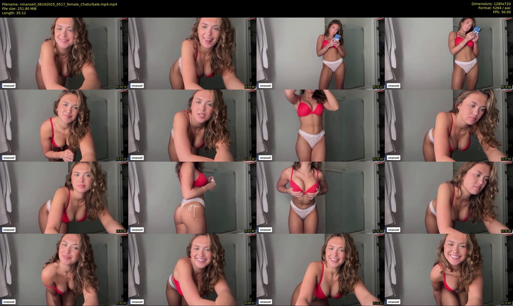 ninanoell — 36 minute Chaturbate female cam show recording, 720p, Oct 6, 2025