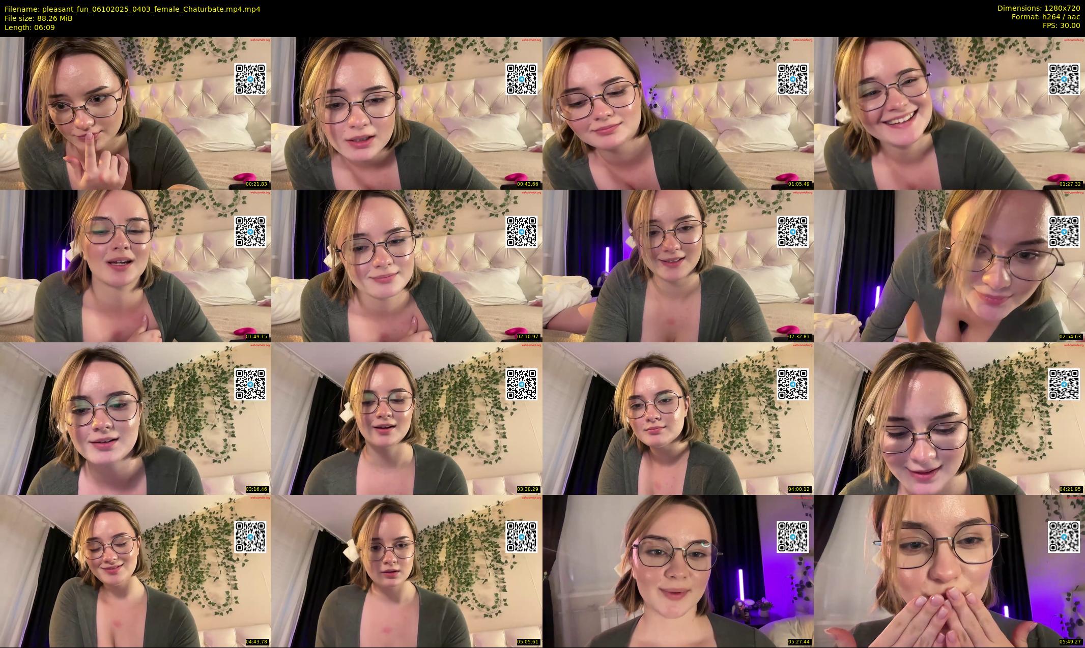 pleasant_fun — 7 minute Chaturbate female cam show recording, 720p, Oct 6, 2025