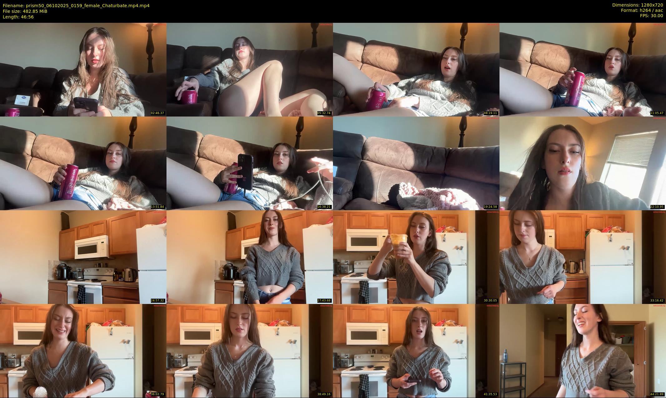 prism50 — 47 minute Chaturbate female cam show recording, 720p, Oct 6, 2025