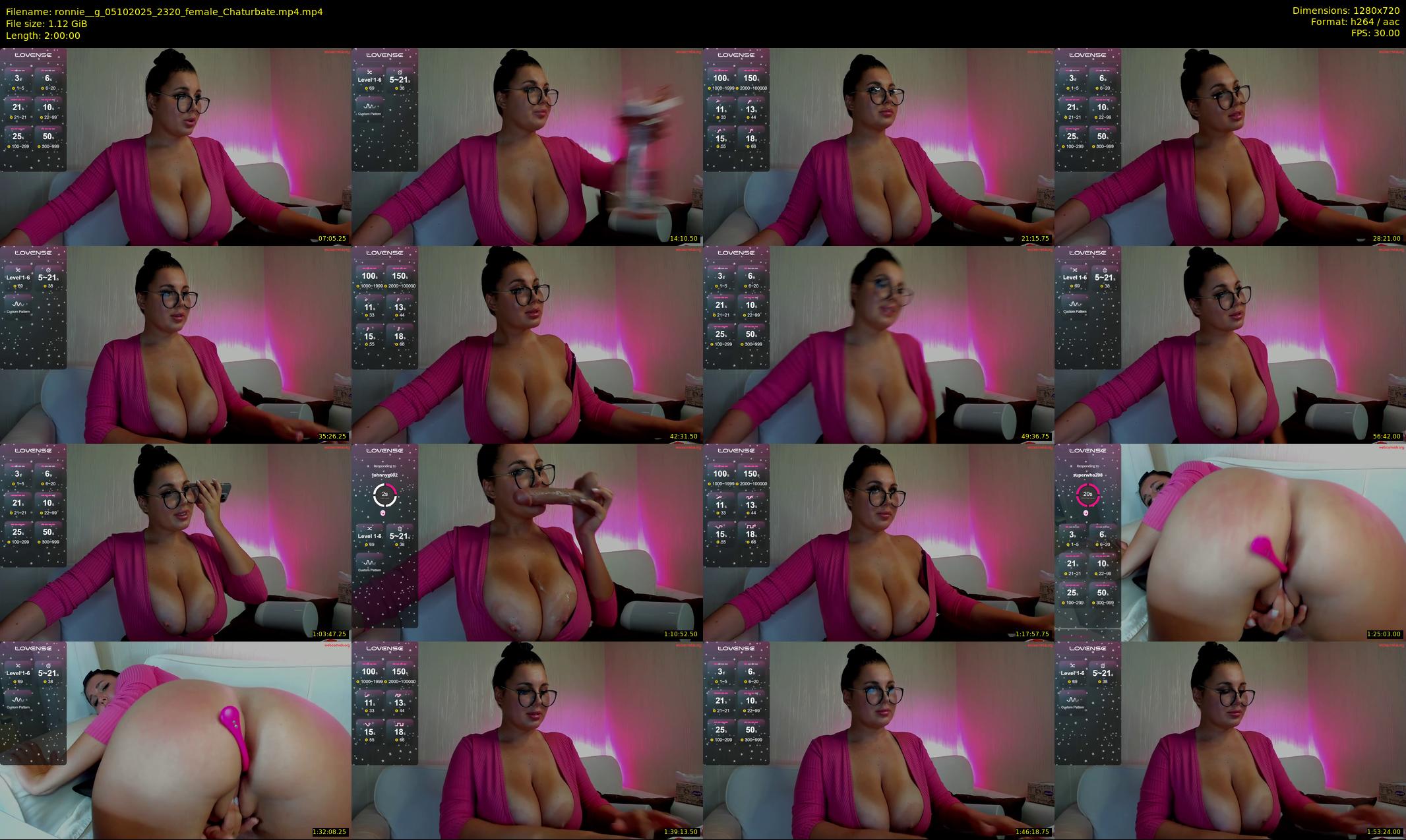 ronnie__g — 120 minute Chaturbate female cam show recording, 720p, Oct 5, 2025