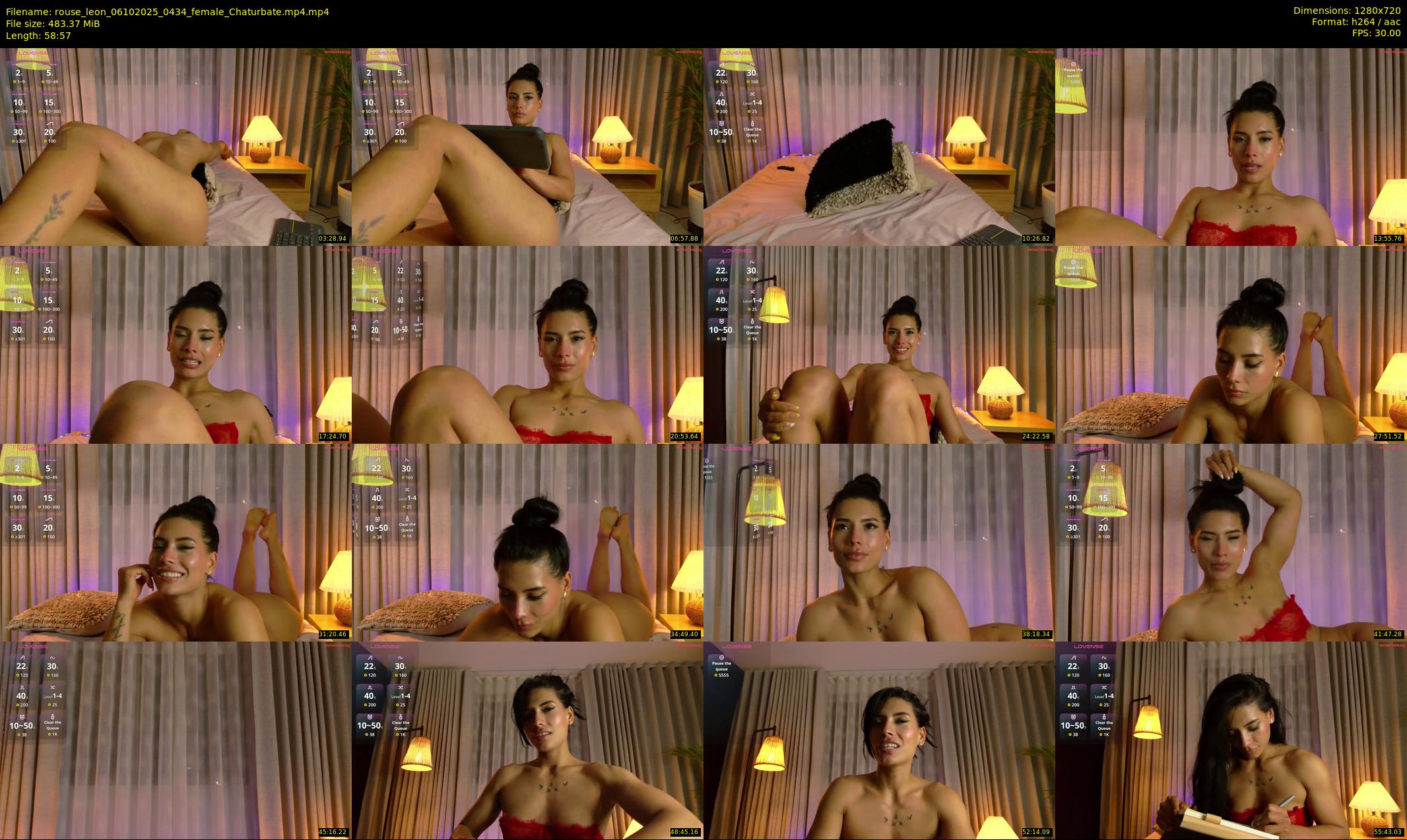 rouse_leon — 59 minute Chaturbate female cam show recording, 720p, Oct 6, 2025