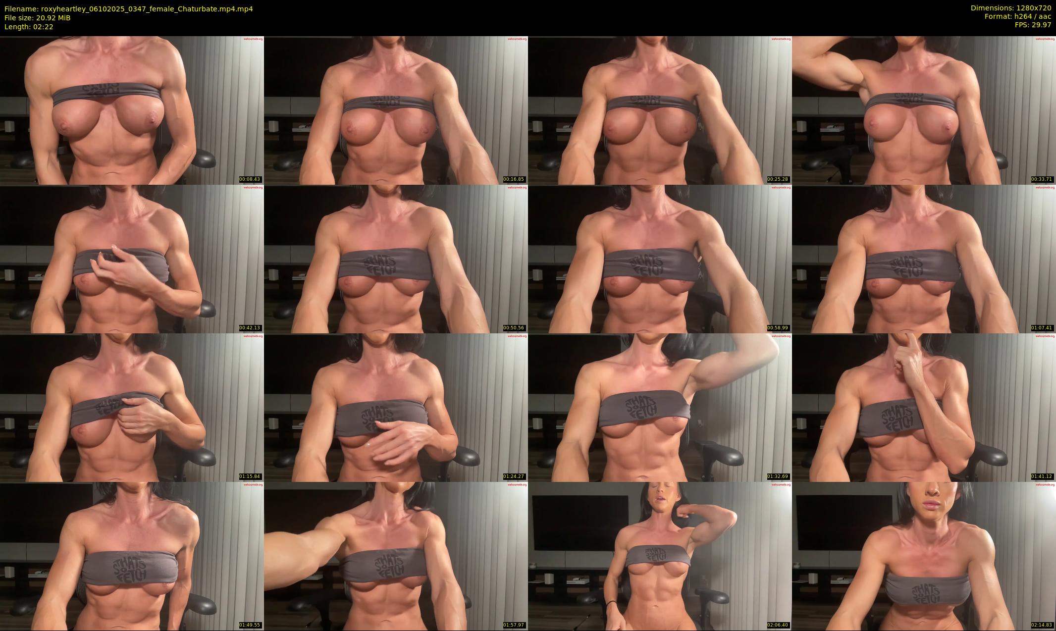 roxyheartley — 3 minute Chaturbate female cam show recording, 720p, Oct 6, 2025