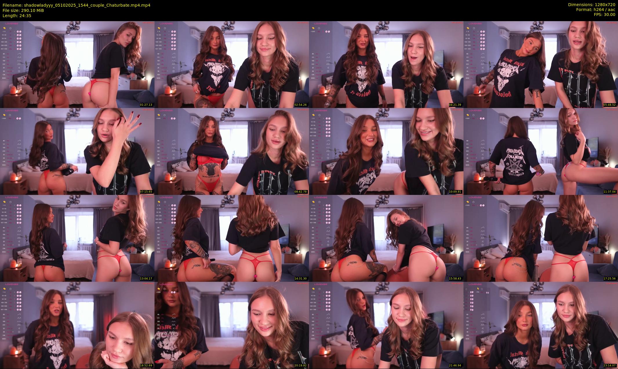 shadowladyyy — 25 minute Chaturbate couple cam show recording, 720p, Oct 5, 2025