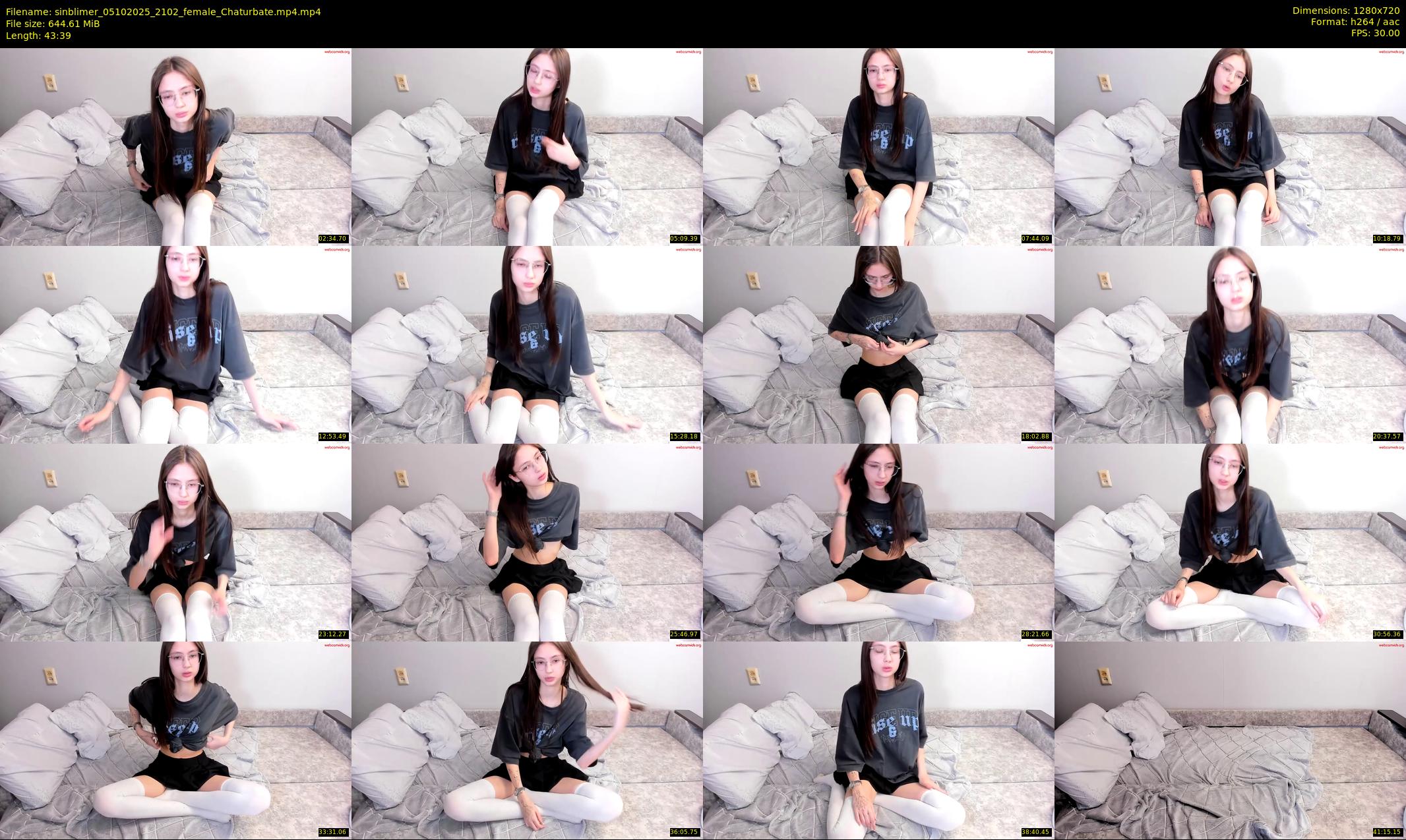 sinblimer — 44 minute Chaturbate female cam show recording, 720p, Oct 5, 2025