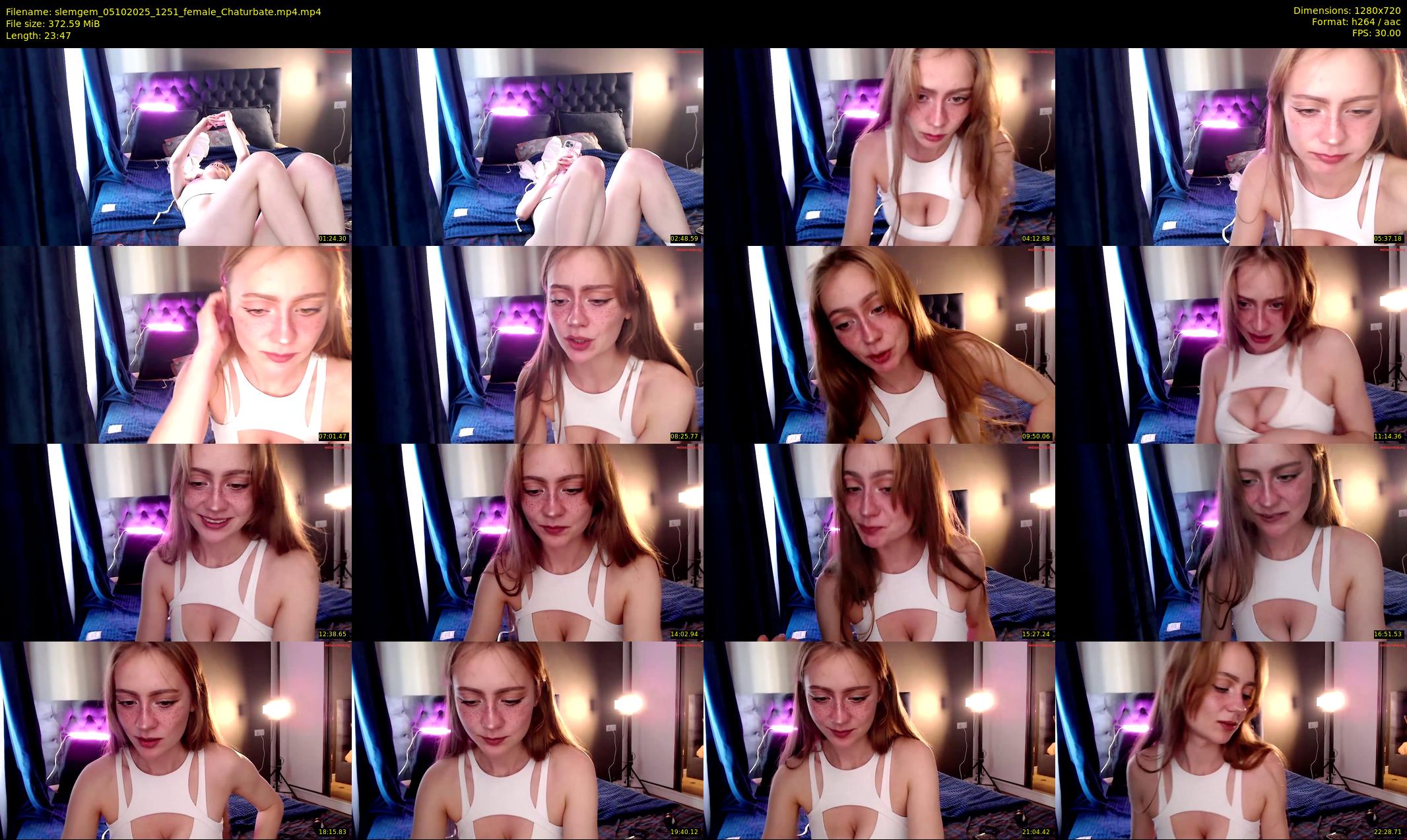 slemgem — 24 minute Chaturbate couple cam show recording, 720p, Oct 5, 2025