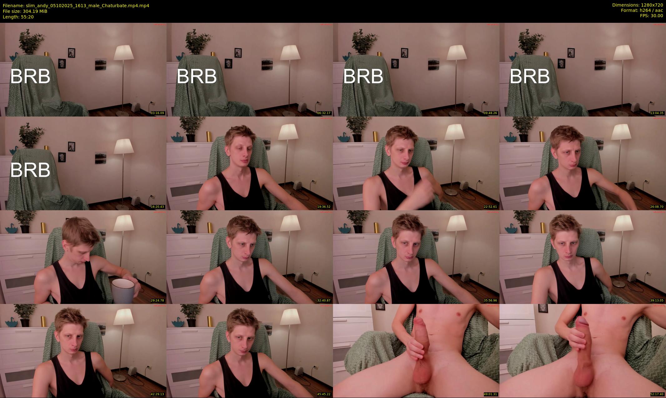 slim_andy — 56 minute Chaturbate male cam show recording, 720p, Oct 5, 2025