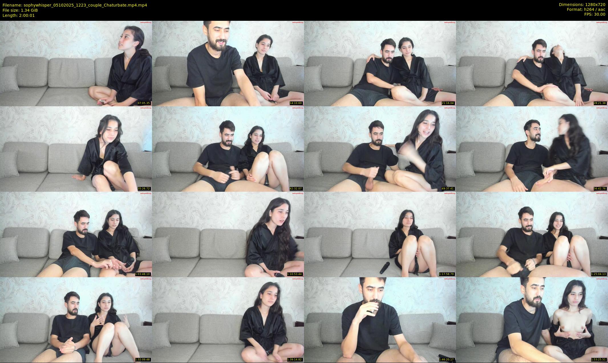 sophywhisper — 121 minute Chaturbate couple cam show recording, 720p, Oct 5, 2025