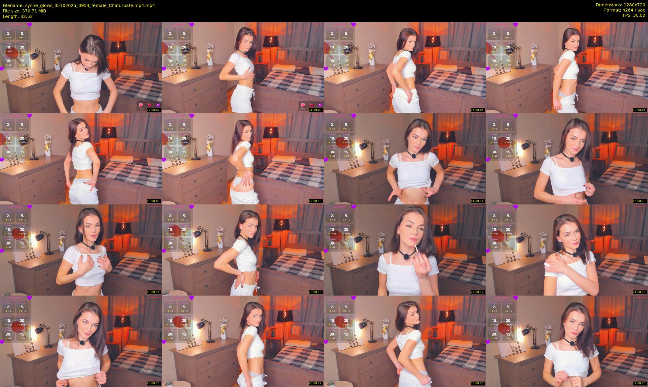 synne_glows — 34 minute Chaturbate female cam show recording, 720p, Oct 5, 2025