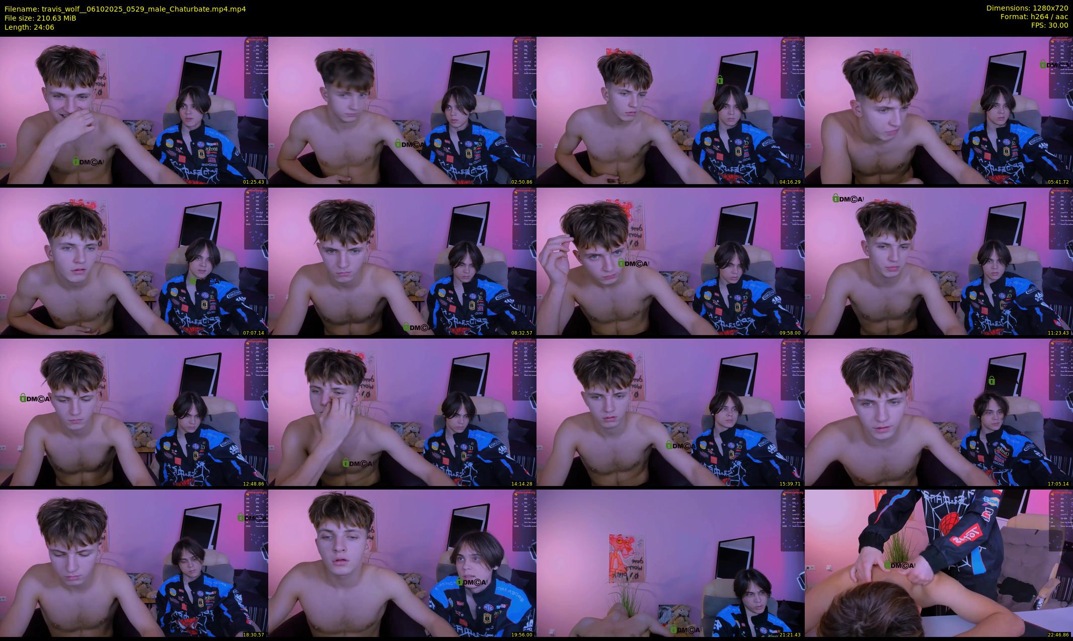 travis_wolf_ — 25 minute Chaturbate male cam show recording, 720p, Oct 6, 2025