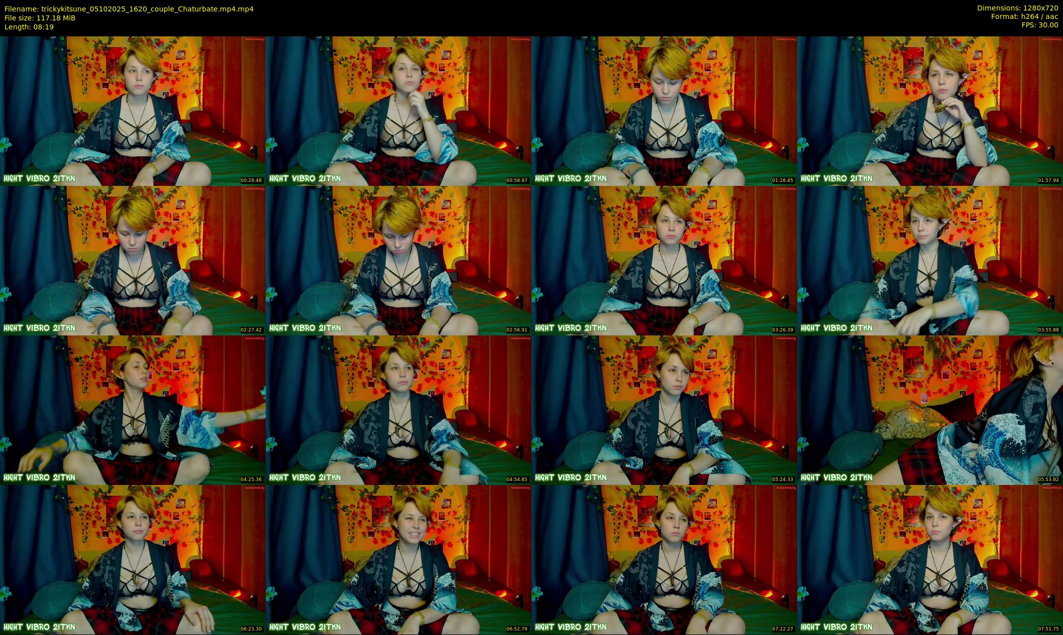 trickykitsune — 9 minute Chaturbate female cam show recording, 720p, Oct 5, 2025