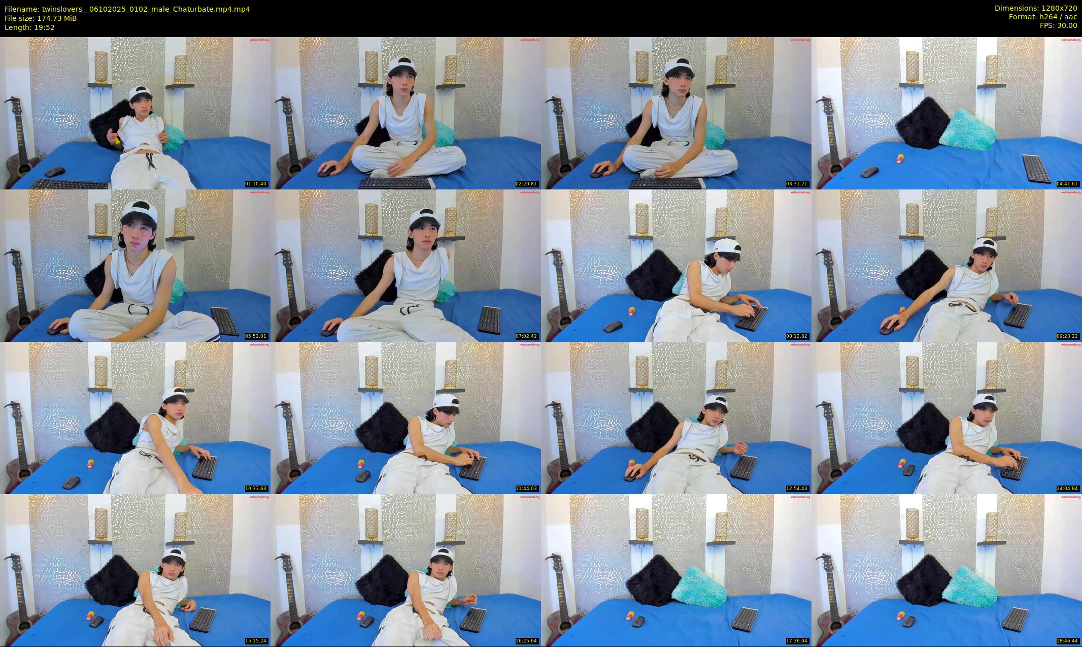 twinslovers_ — 20 minute Chaturbate couple cam show recording, 720p, Oct 6, 2025