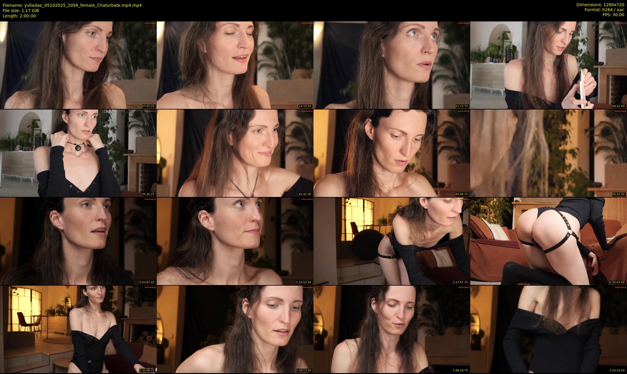 yulladao — 120 minute Chaturbate female cam show recording, 720p, Oct 5, 2025