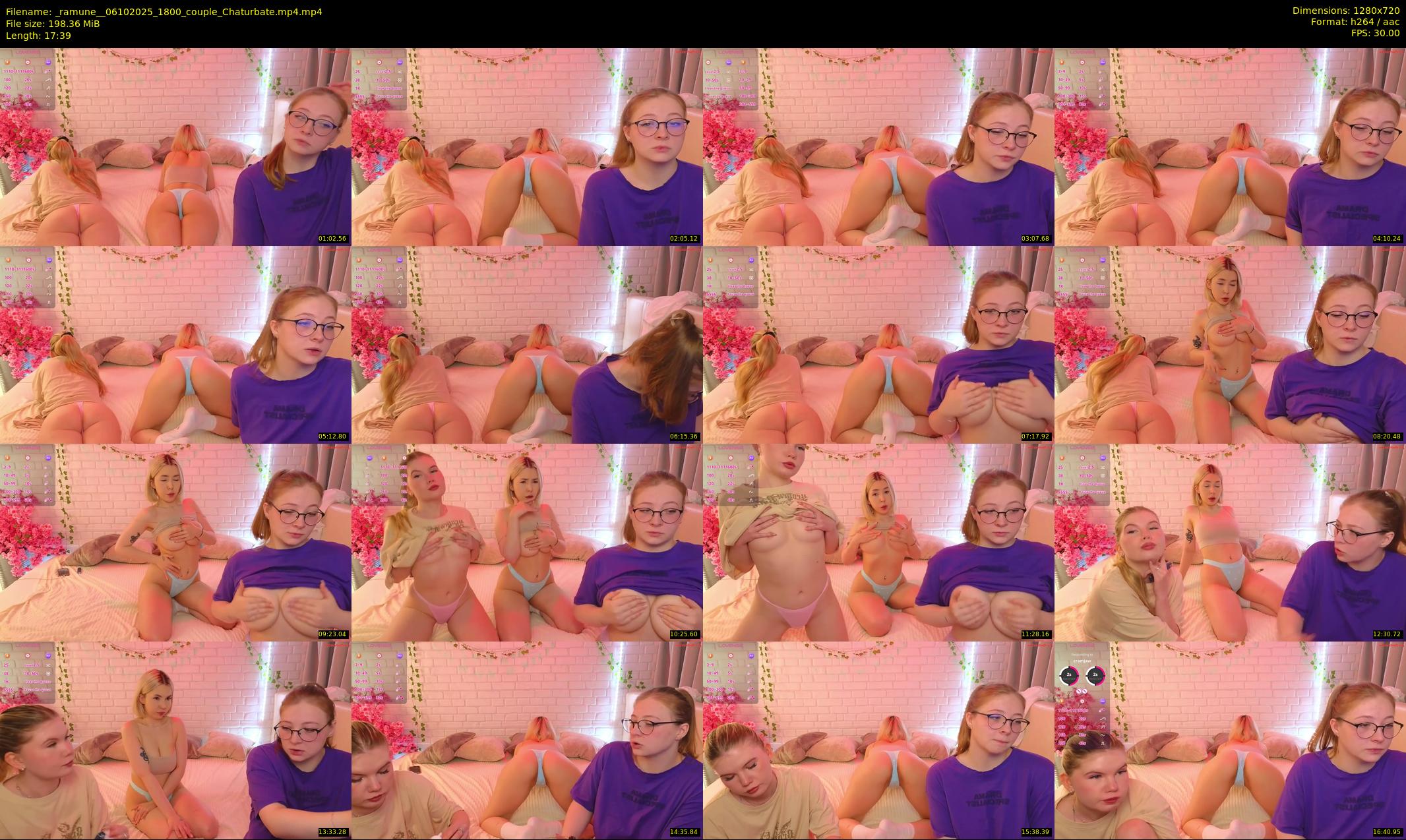 _ramune_ — 18 minute Chaturbate couple cam show recording, 720p, Oct 6, 2025