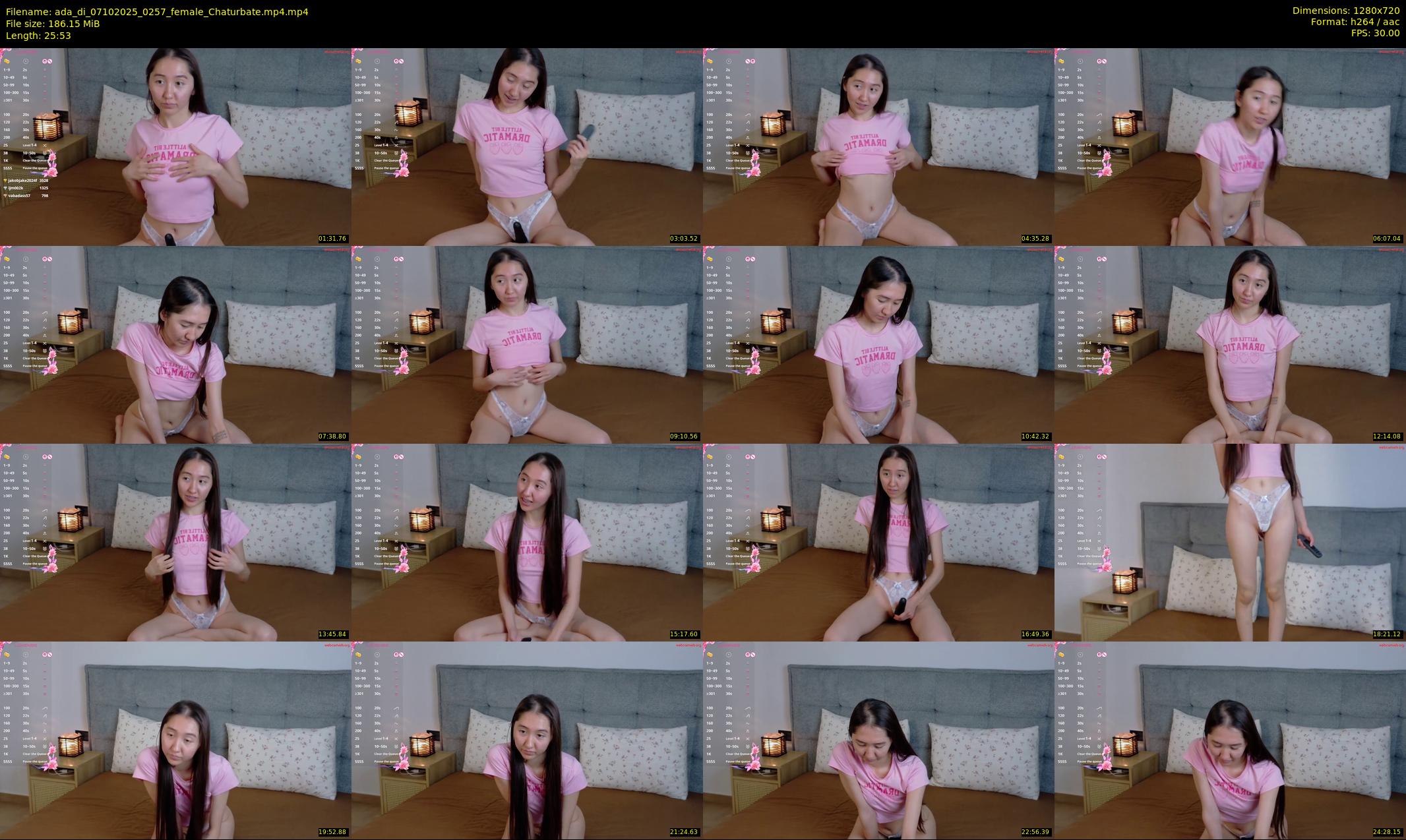 ada_di — 26 minute Chaturbate female cam show recording, 720p, Oct 7, 2025