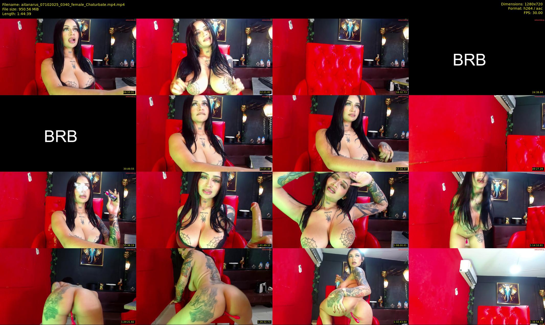 aitanarus — 105 minute Chaturbate female cam show recording, 720p, Oct 7, 2025