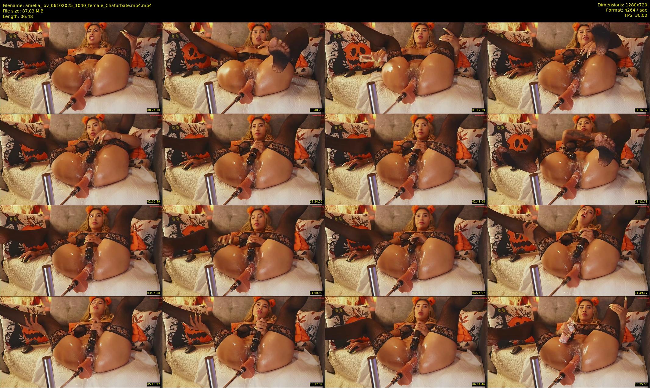 amelia_lov — 7 minute Chaturbate female cam show recording, 720p, Oct 6, 2025
