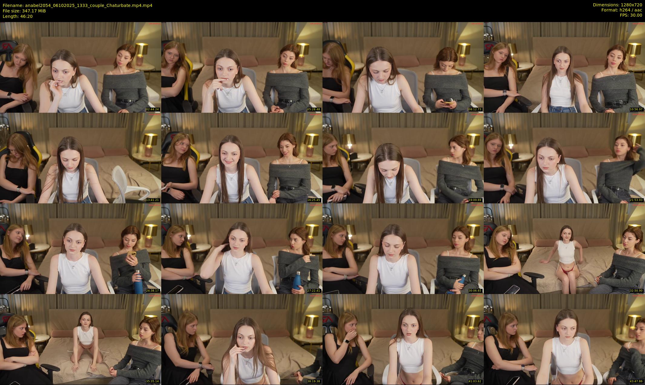 anabel2054 — 47 minute Chaturbate female cam show recording, 720p, Oct 6, 2025