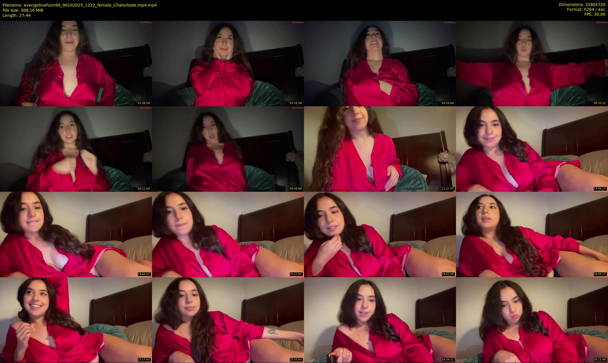 avangelinefunn99 — 28 minute Chaturbate female cam show recording, 720p, Oct 6, 2025