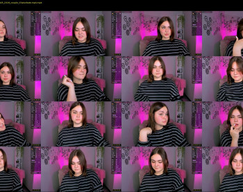 awesomemonica — 121 minute Chaturbate couple cam show recording, 720p, Oct 6, 2025