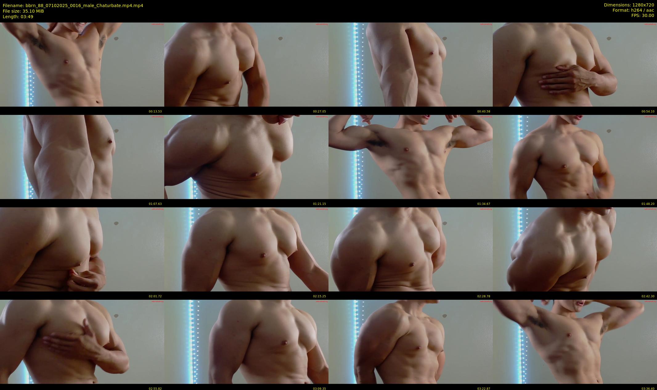 bbrn_88 — 4 minute Chaturbate male cam show recording, 720p, Oct 7, 2025