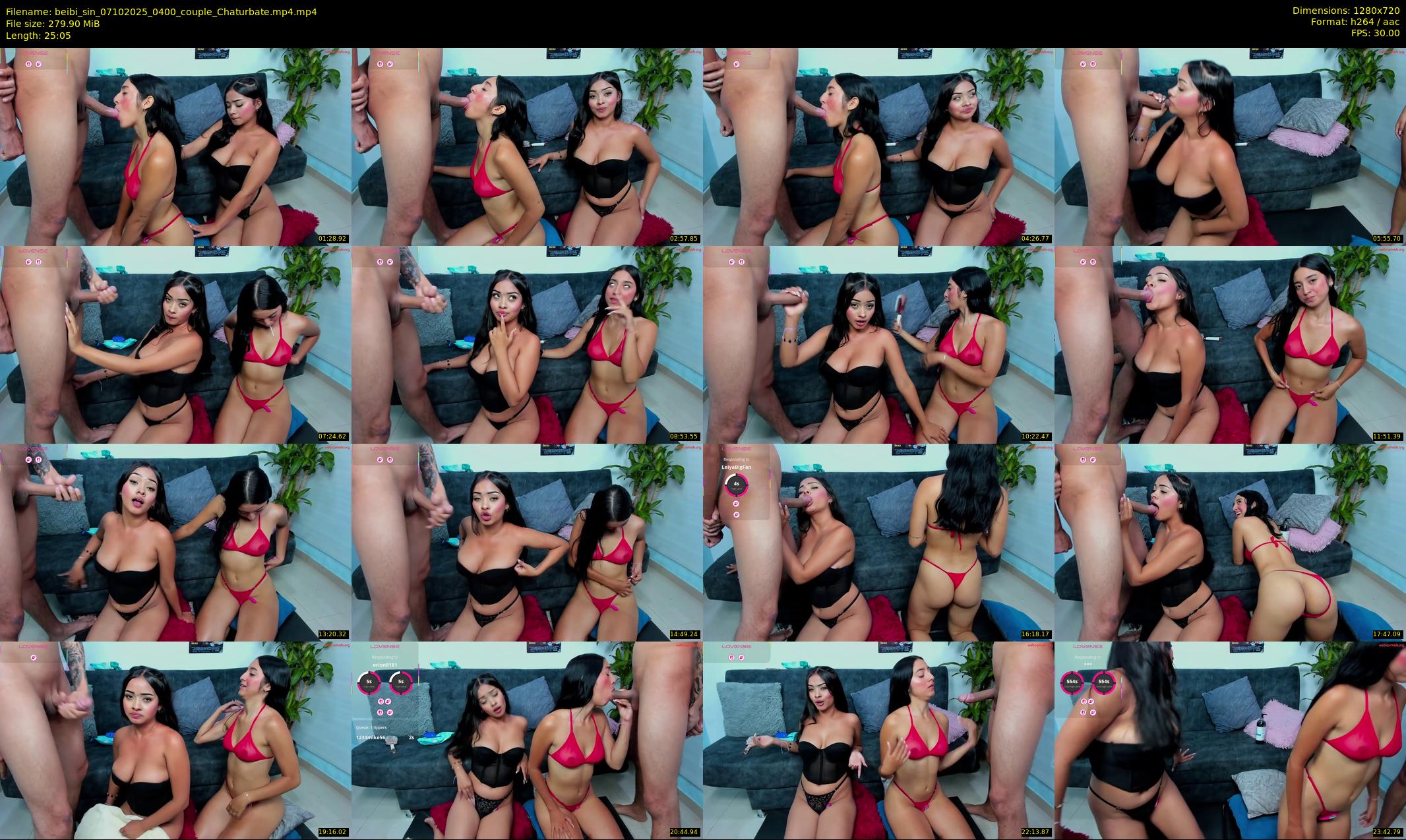 beibi_sin — 26 minute Chaturbate couple cam show recording, 720p, Oct 7, 2025