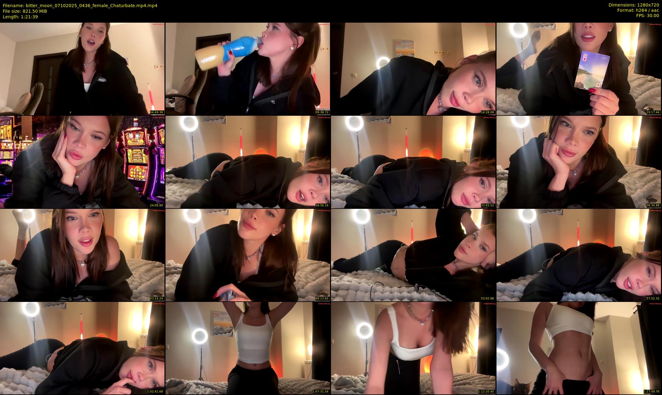 bitter_moon — 82 minute Chaturbate female cam show recording, 720p, Oct 7, 2025