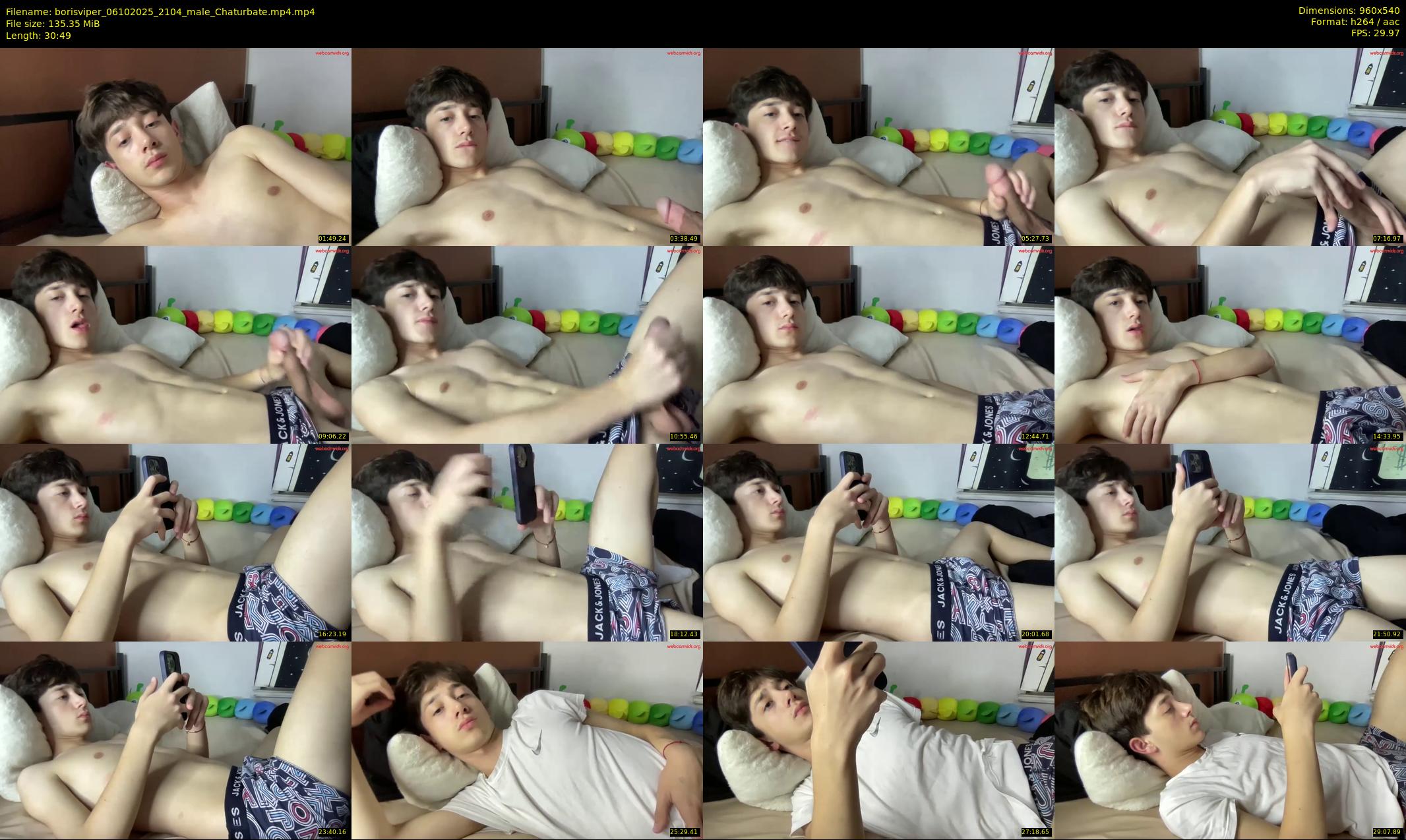 borisviper — 31 minute Chaturbate male cam show recording, 480p, Oct 6, 2025