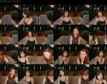bright_diamonds_054 — 12 minute Chaturbate couple cam show recording, 720p, Oct 6, 2025