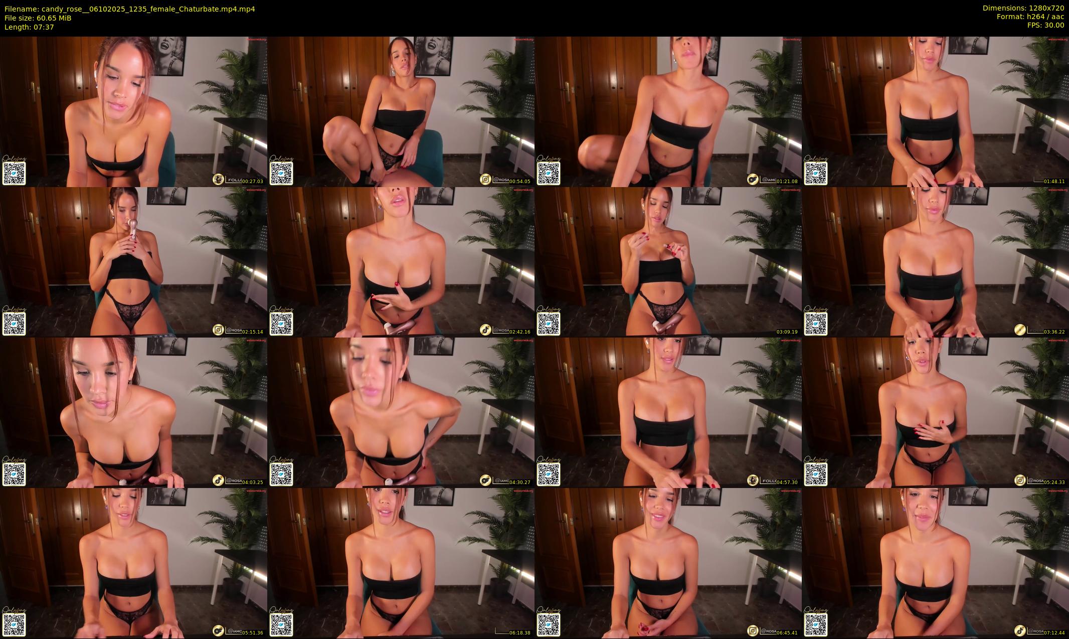 candy_rose_ — 8 minute Chaturbate female cam show recording, 720p, Oct 6, 2025