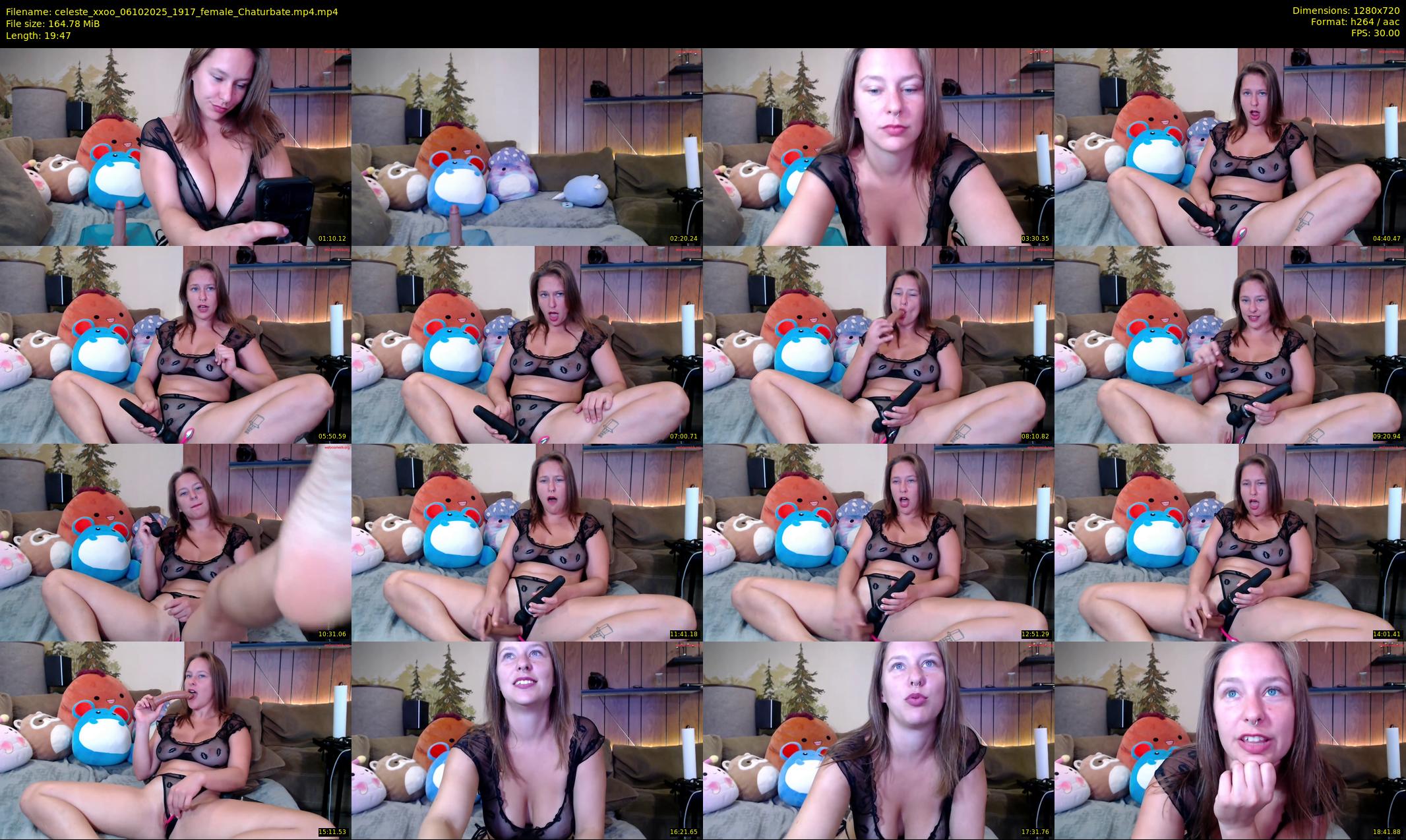 celeste_xxoo — 20 minute Chaturbate female cam show recording, 720p, Oct 6, 2025