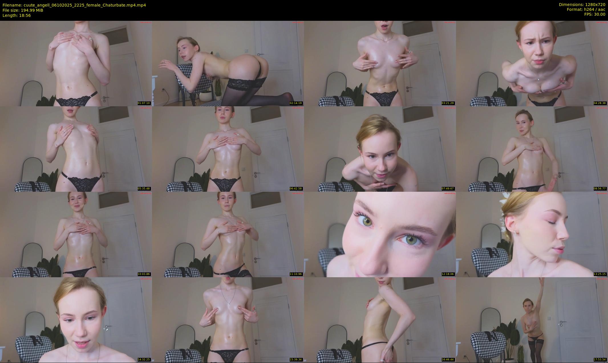 cuute_angell — 19 minute Chaturbate female cam show recording, 720p, Oct 6, 2025