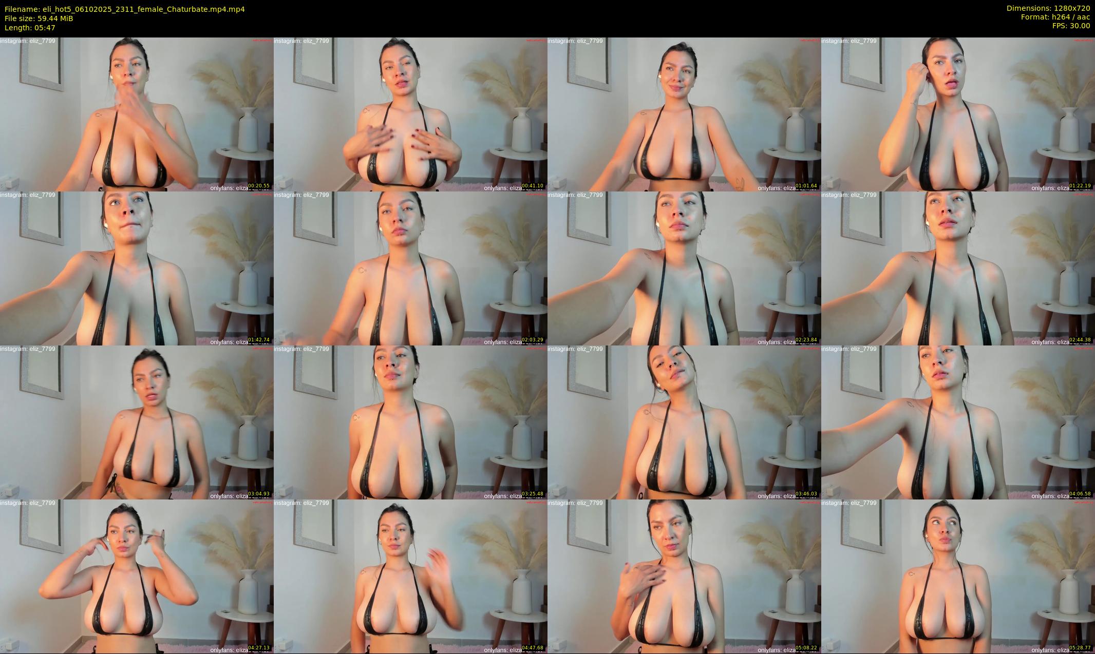 eli_hot5 — 6 minute Chaturbate female cam show recording, 720p, Oct 6, 2025