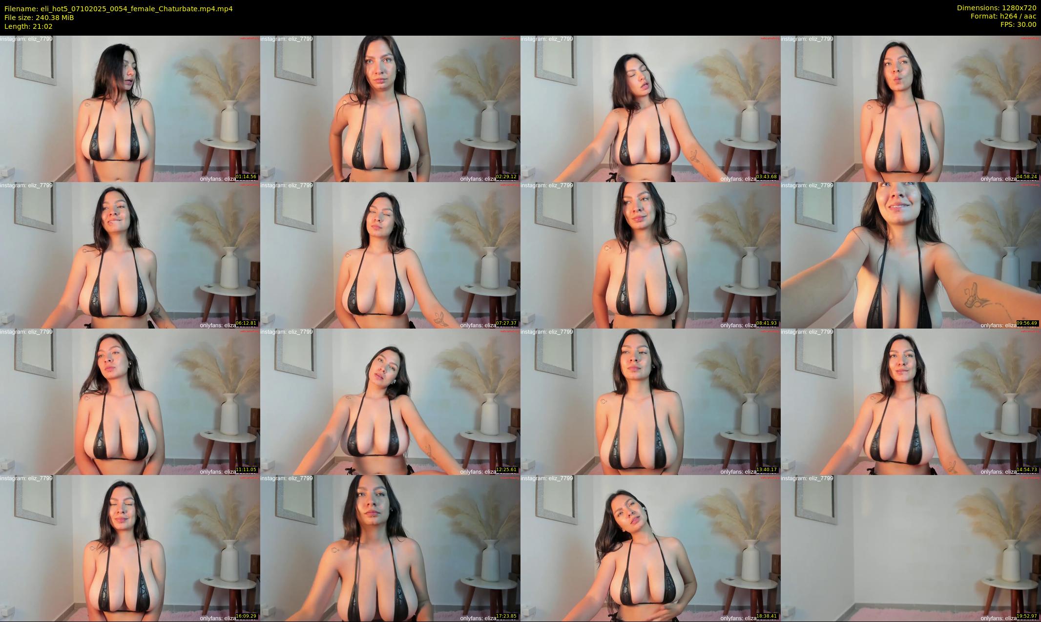 eli_hot5 — 22 minute Chaturbate female cam show recording, 720p, Oct 7, 2025