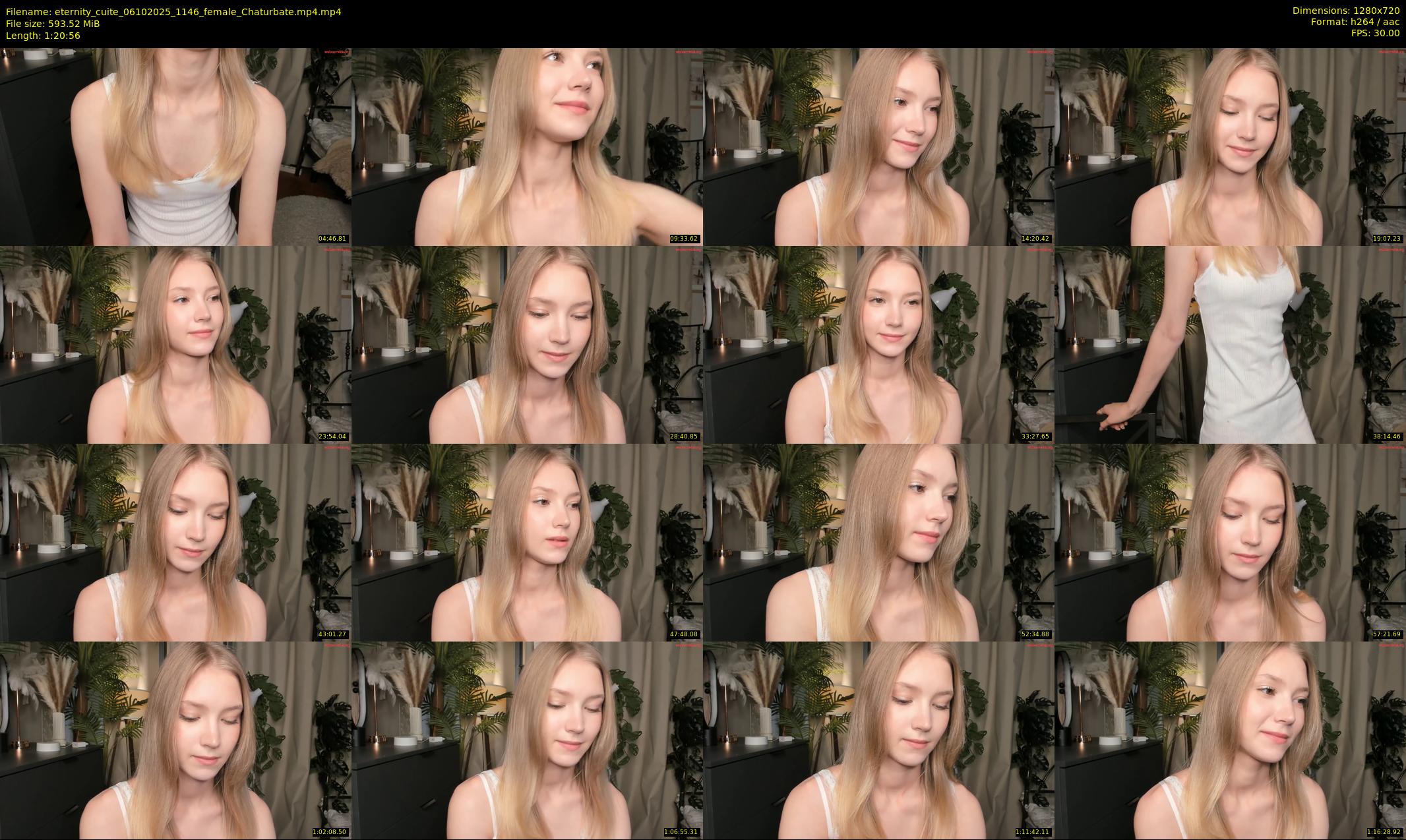 eternity_cuite — 81 minute Chaturbate female cam show recording, 720p, Oct 6, 2025
