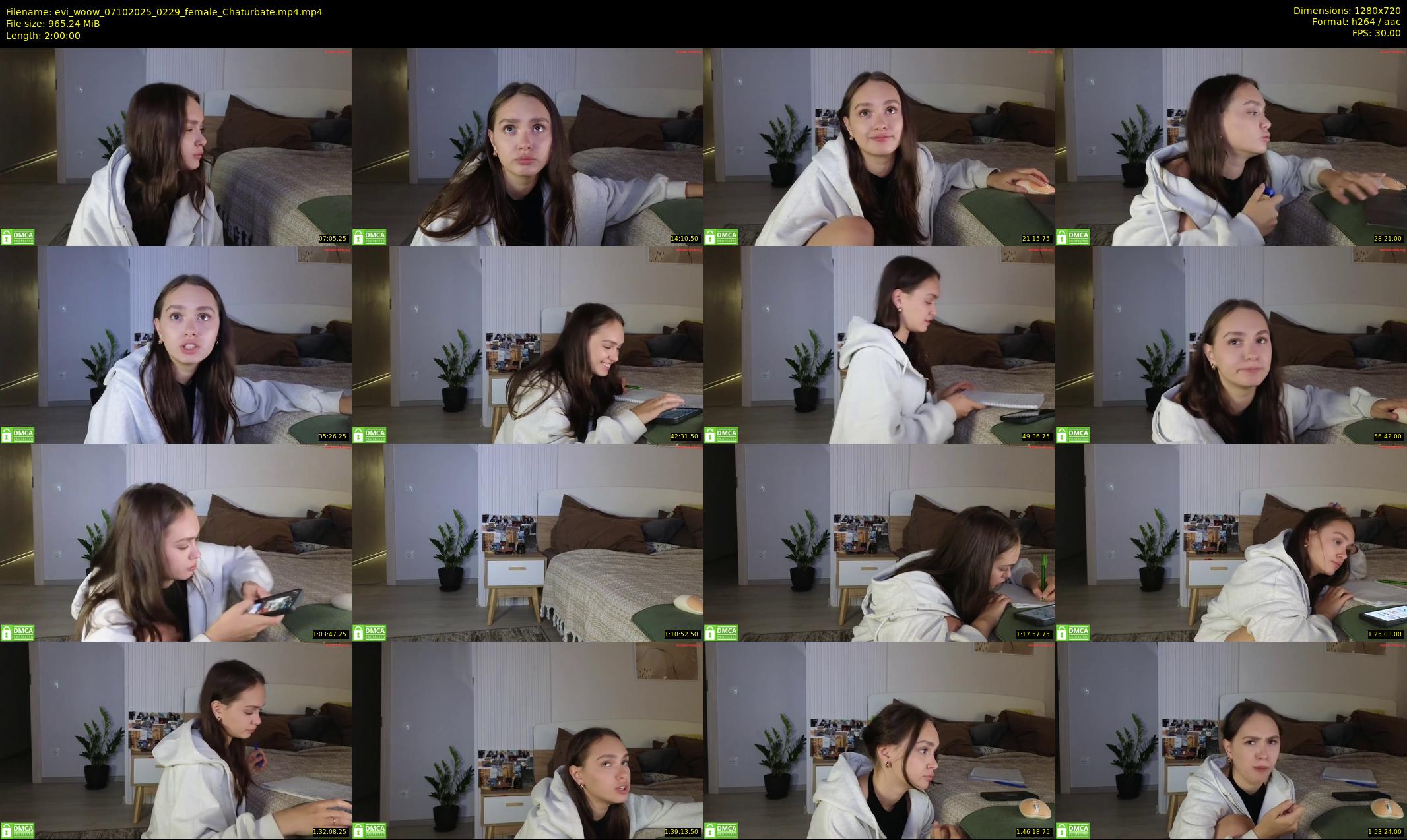 evi_woow — 120 minute Chaturbate female cam show recording, 720p, Oct 7, 2025