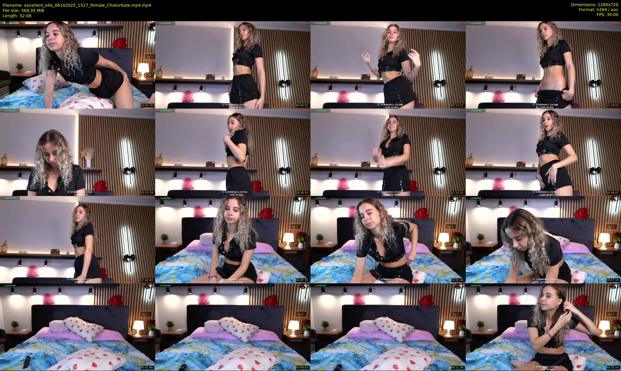 excellent_ella — 53 minute Chaturbate female cam show recording, 720p, Oct 6, 2025