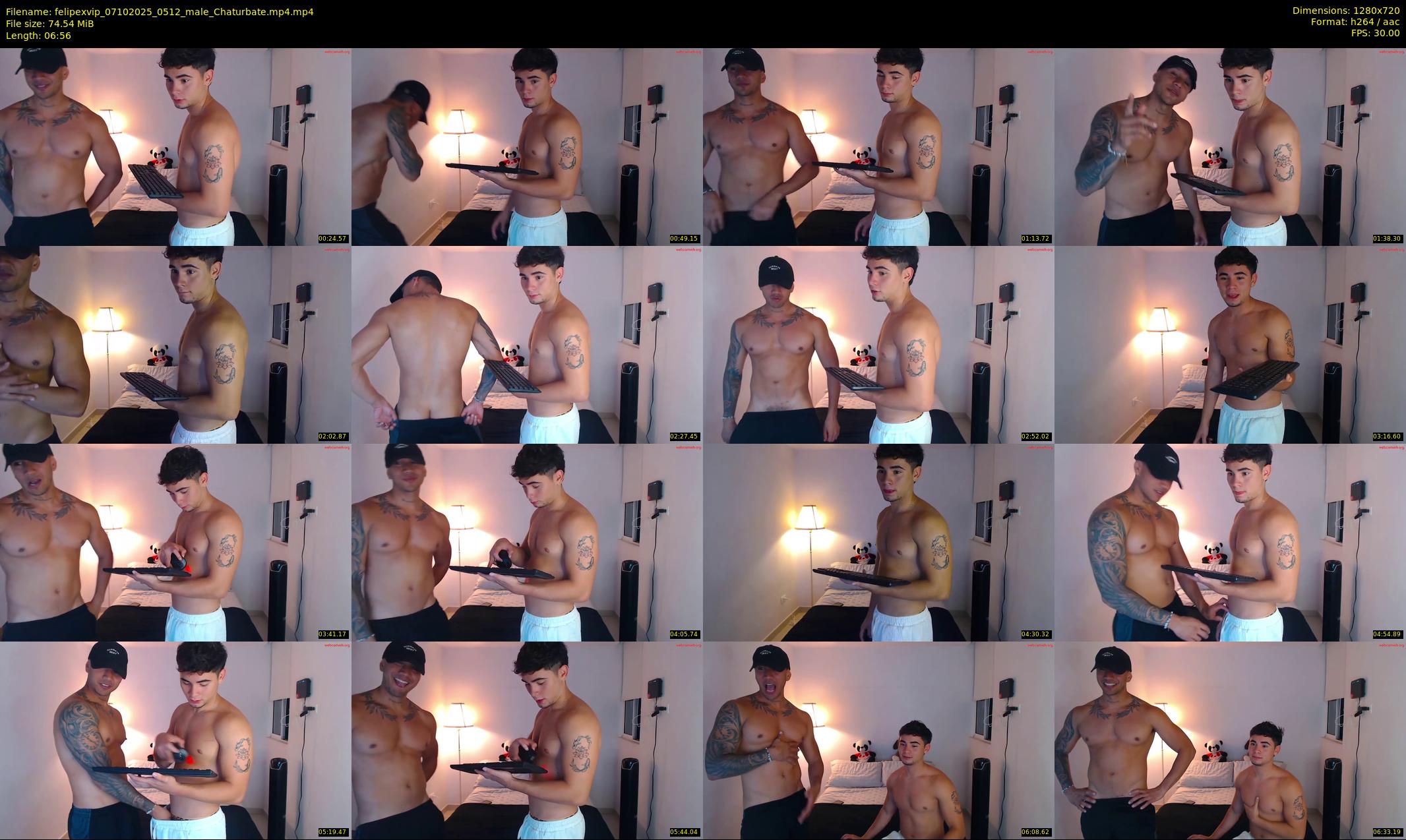 felipexvip — 7 minute Chaturbate male cam show recording, 720p, Oct 7, 2025