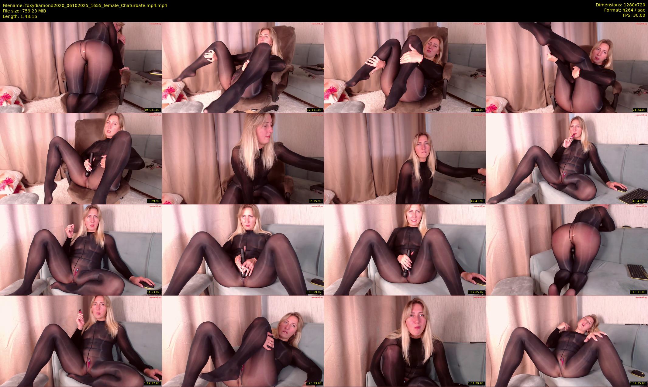 foxydiamond2020 — 104 minute Chaturbate female cam show recording, 720p, Oct 6, 2025