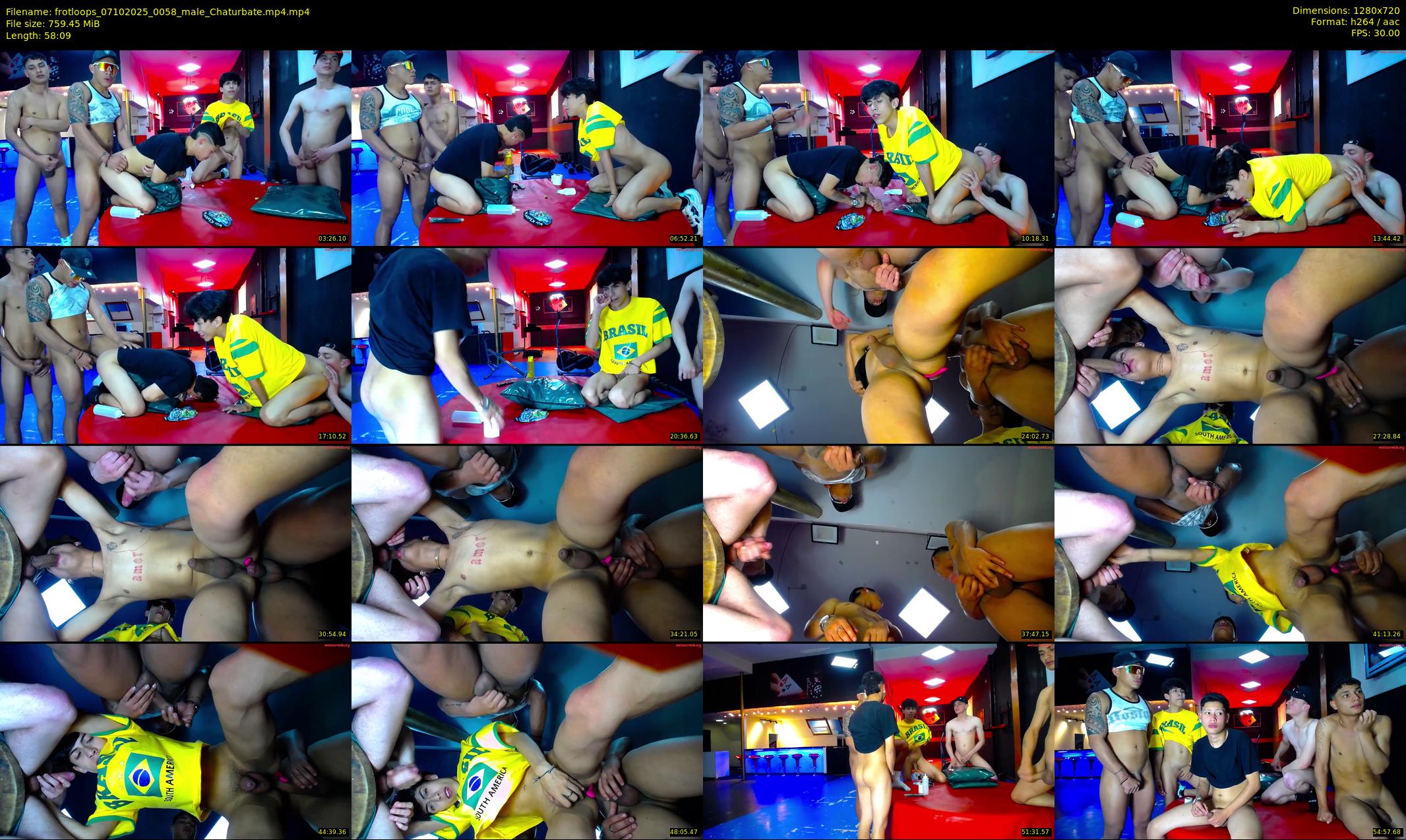 frotloops — 59 minute Chaturbate male cam show recording, 720p, Oct 7, 2025