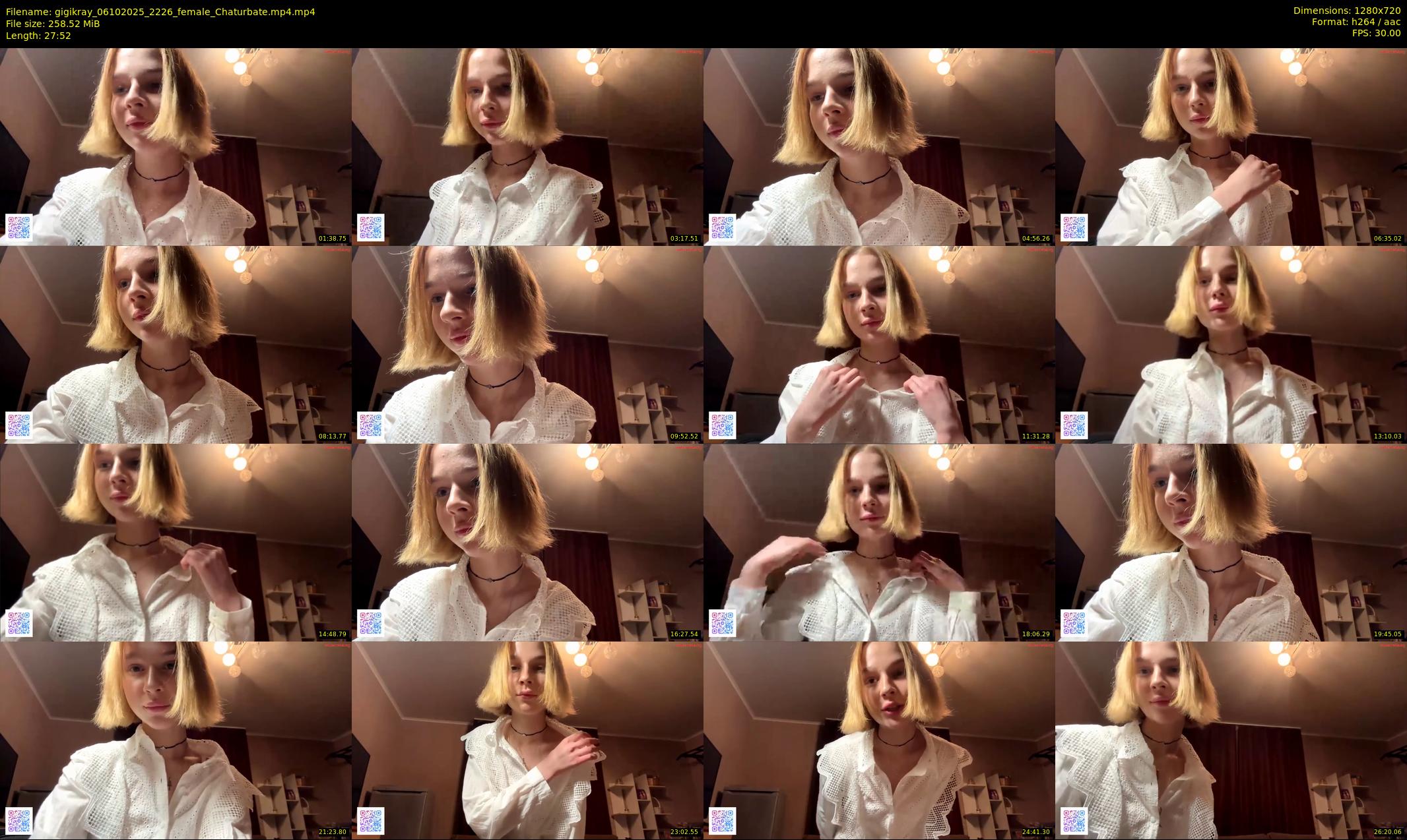 gigikray — 28 minute Chaturbate female cam show recording, 720p, Oct 6, 2025