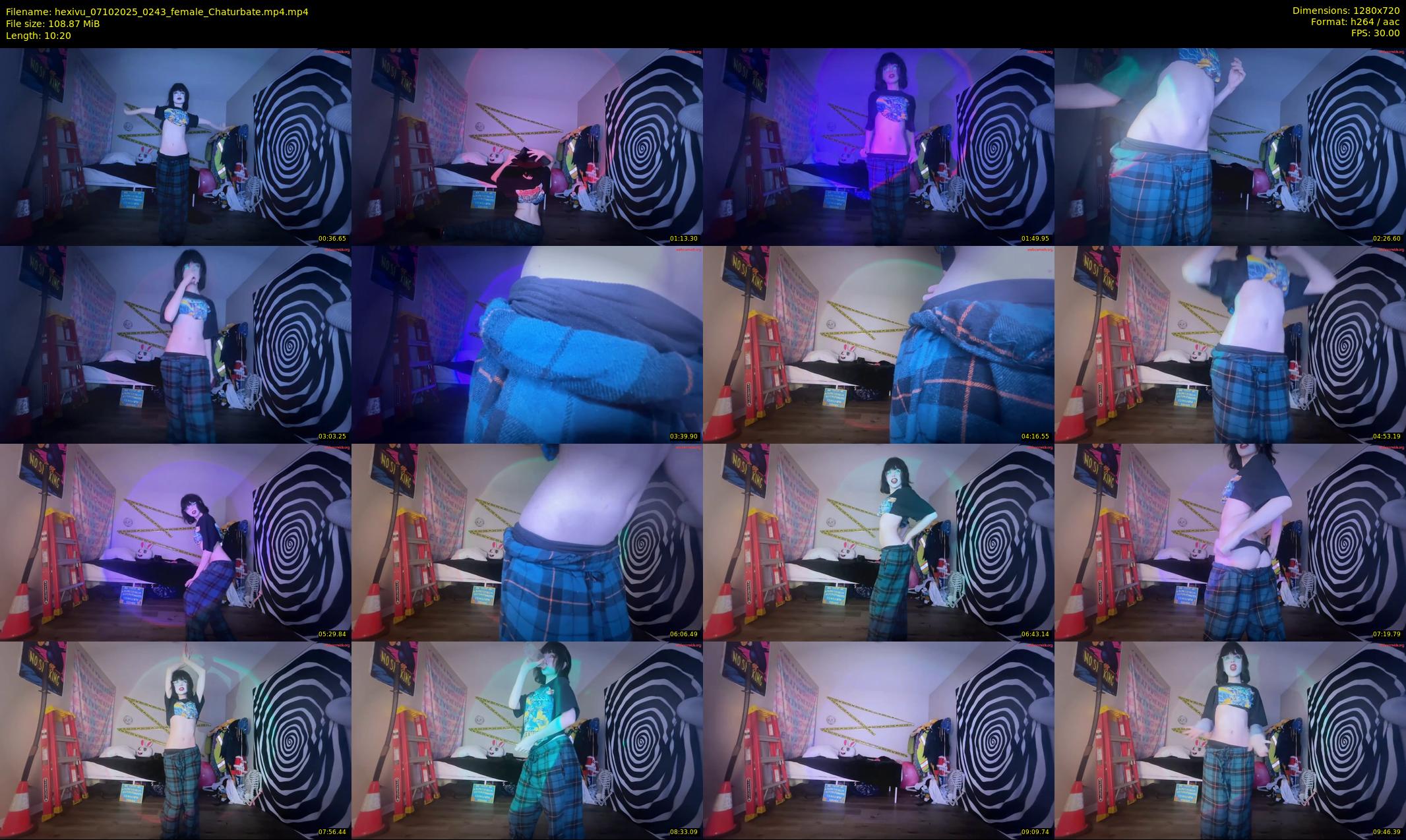 hexivu — 11 minute Chaturbate female cam show recording, 720p, Oct 7, 2025