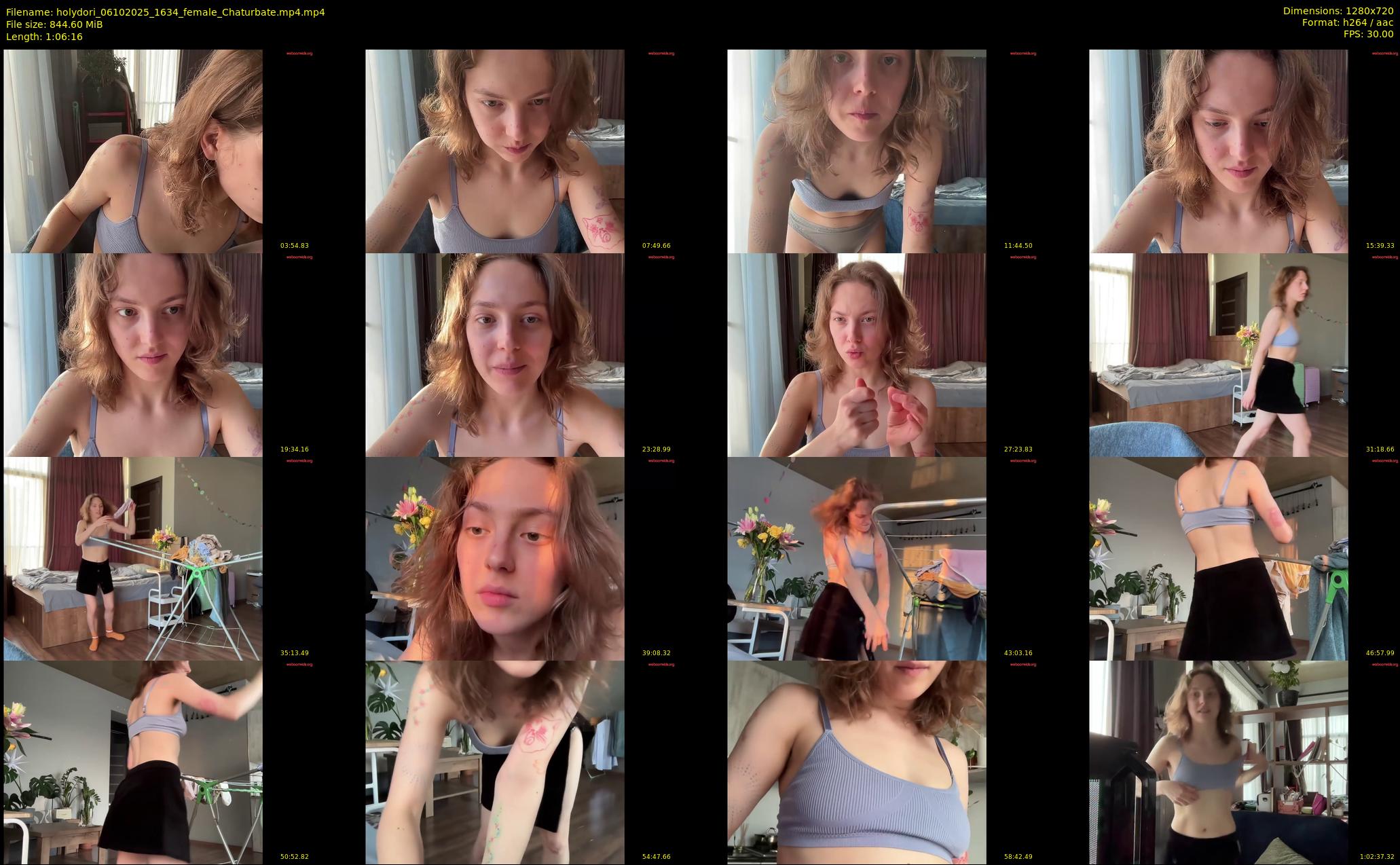 holydori — 67 minute Chaturbate female cam show recording, 720p, Oct 6, 2025