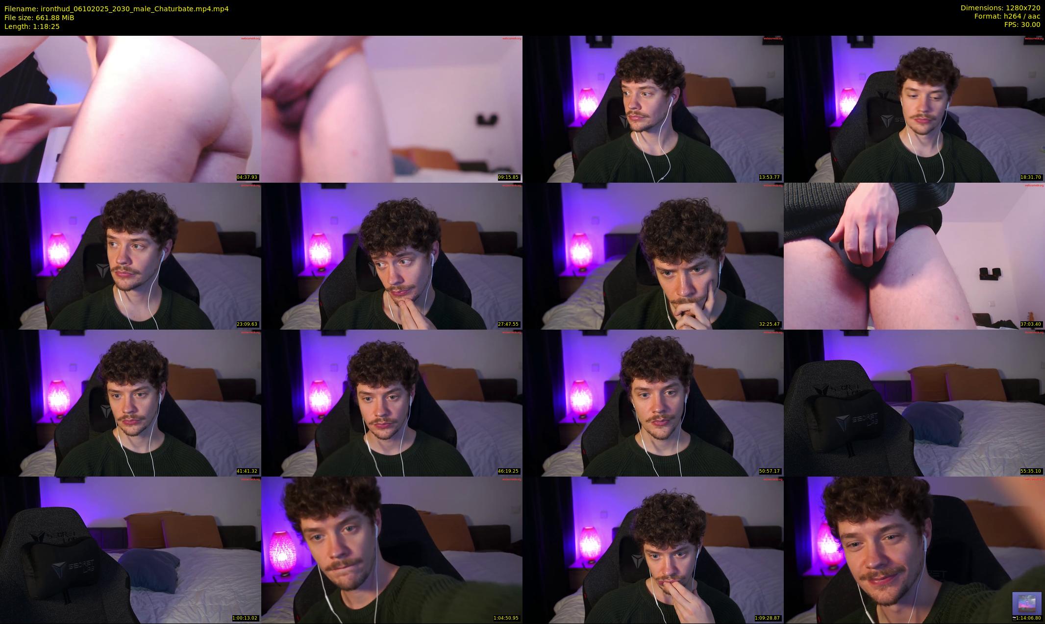ironthud — 79 minute Chaturbate male cam show recording, 720p, Oct 6, 2025