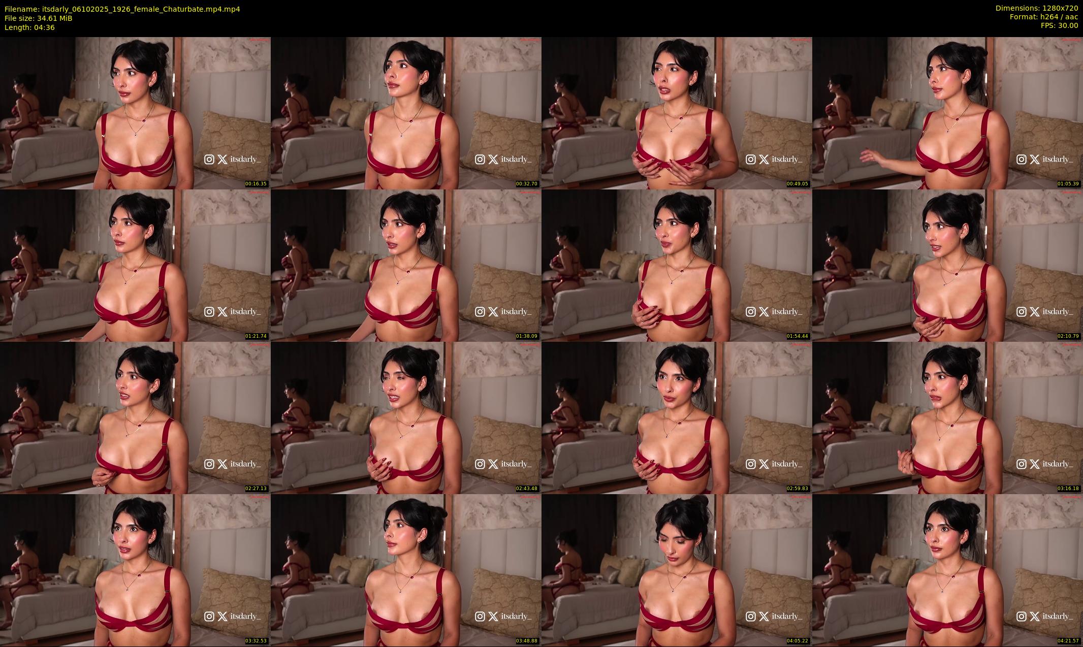 itsdarly — 5 minute Chaturbate female cam show recording, 720p, Oct 6, 2025