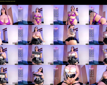 juicy_led_ — 50 minute Chaturbate female cam show recording, 720p, Oct 6, 2025