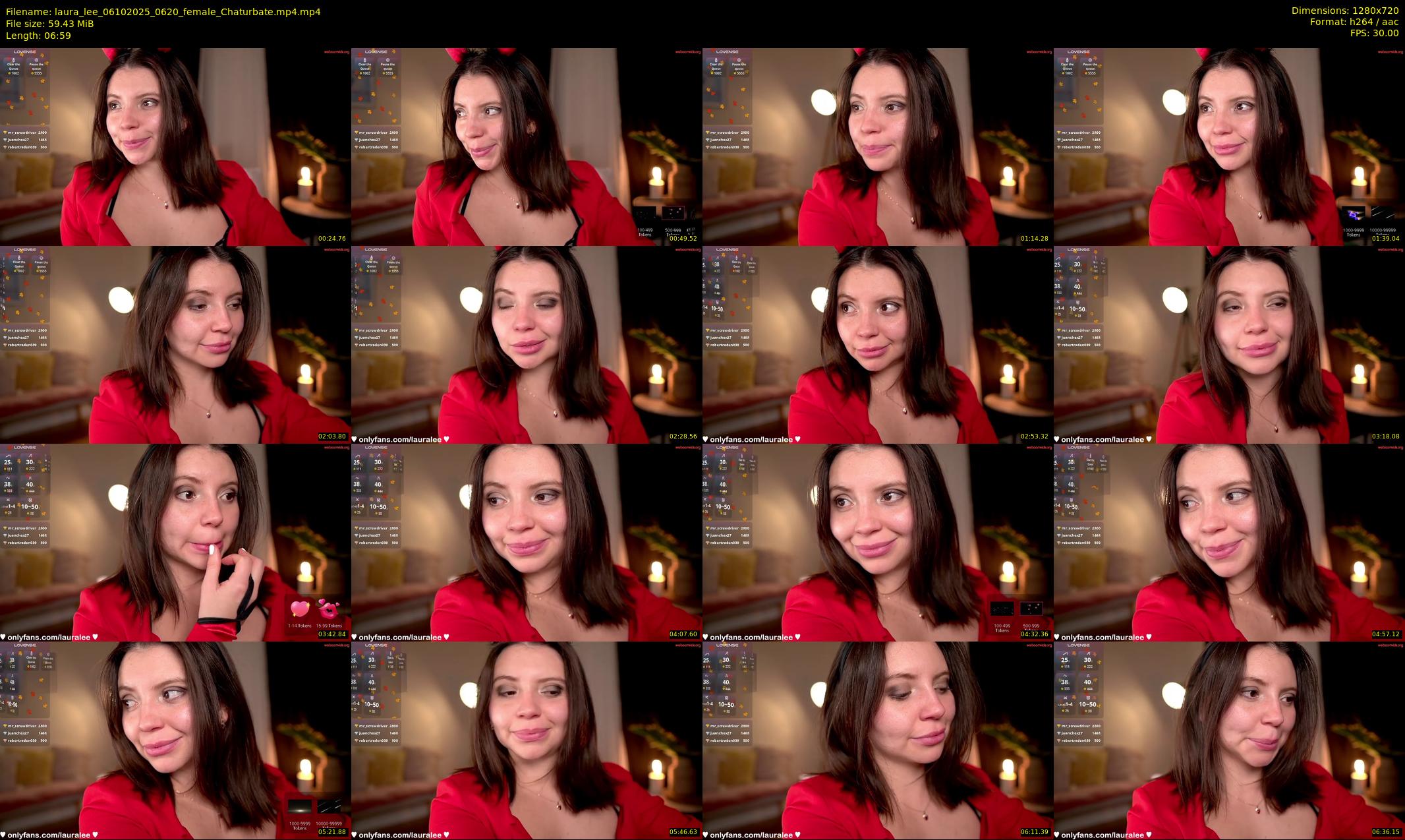 laura_lee — 7 minute Chaturbate female cam show recording, 720p, Oct 6, 2025