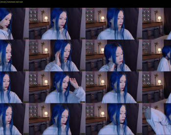 le_chan — 54 minute Chaturbate female cam show recording, 720p, Oct 6, 2025