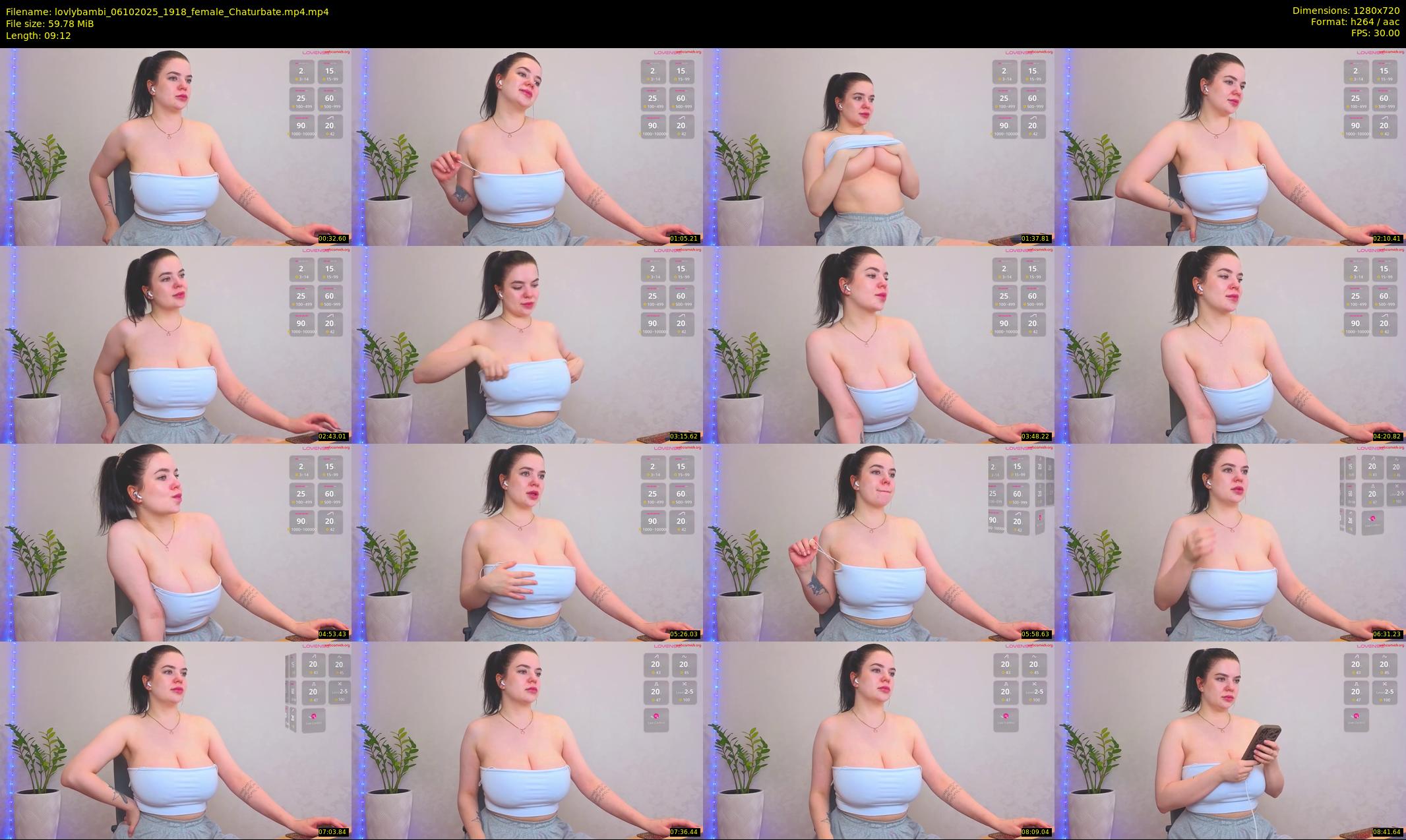 lovlybambi — 10 minute Chaturbate female cam show recording, 720p, Oct 6, 2025